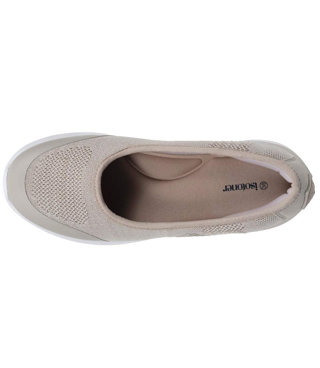 Isotoner Ballerines femme semelle mousse everywear mémoire de forme-3