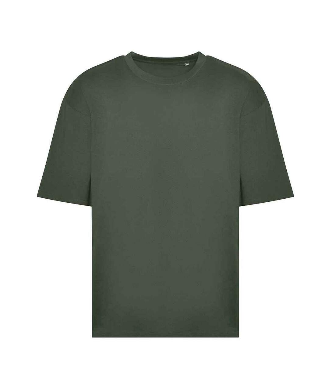 T-shirt Just Ts The Homme Vert Kaki Awdis-1