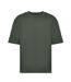 T-shirt Just Ts The Homme Vert Kaki Awdis-1