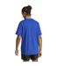 T-shirt Style Logo Brodé Essentials Homme Bleu Adidas-3