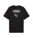T-Shirt noir homme puma relaxed-2
