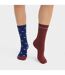 Lot de 2 paires de chaussettes Coton Style