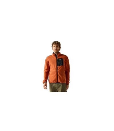 Veste Polaire Frankie Homme Orange Foncé Noir Regatta