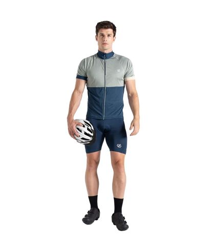 Maillot de cyclisme protraction homme nénuphar / denim sombre Dare 2B