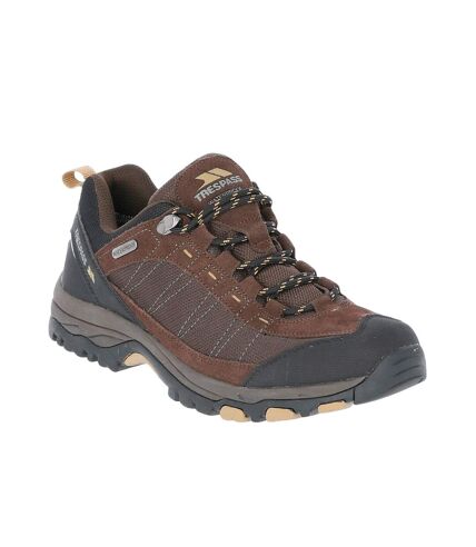 Mens scarp technical trainers dark brown Trespass