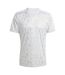 T-shirt Style Motif Géométrique Team Icon Homme Gris Clair Adidas-2