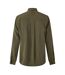 Mens Pocket Long-sleeved Shirt Olive Belier-2