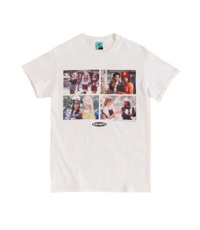 T-shirt Motif/style À La Mode Adulte Blanc Blanc Cassé Clueless