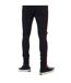 Mens Denim Contrast Striped Side Seams Jeans Charcoal Brave Soul-3