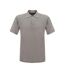 Regatta Professional Mens Coolweave Short Sleeve Polo Shirt (Silver Grey)