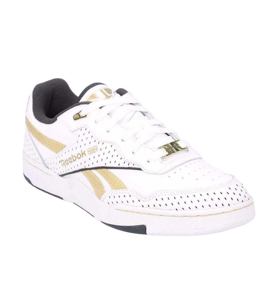 Baskets Victor Solomon Femme Or Blanc Reebok-4