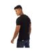 T-shirt Motif/style Logo Sur Poitrine London Homme Noir Blanc Aquascutum-2