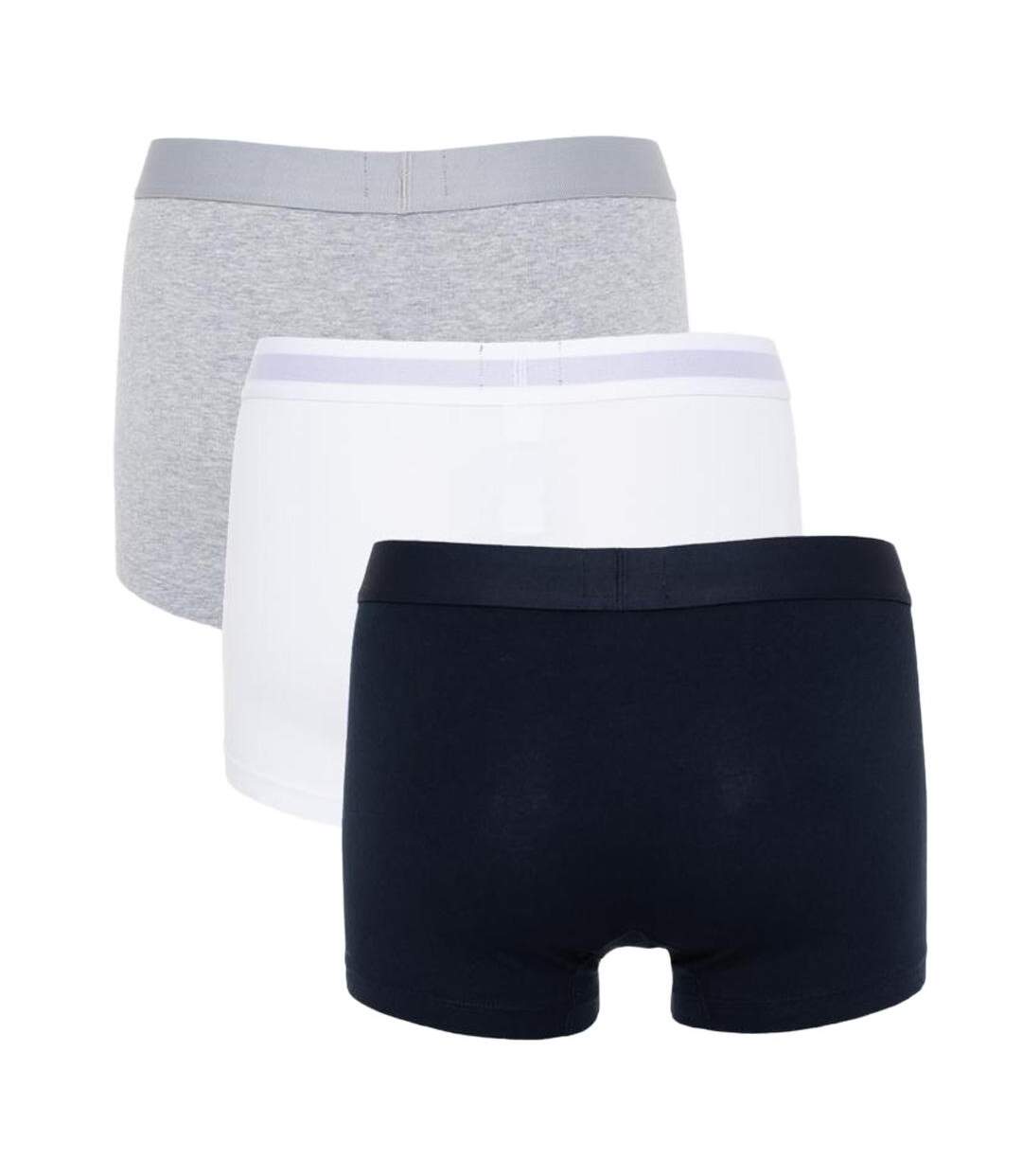 X3 boxers marine/blanc/gris homme tommy hilfiger um0um03181-2