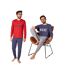 Pyjama COTON ALAN BROWN - Pack de de-2