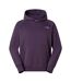 Mens Never Stop Exploring Cotton Pullover Hoodie Dusky Purple The North Face-2