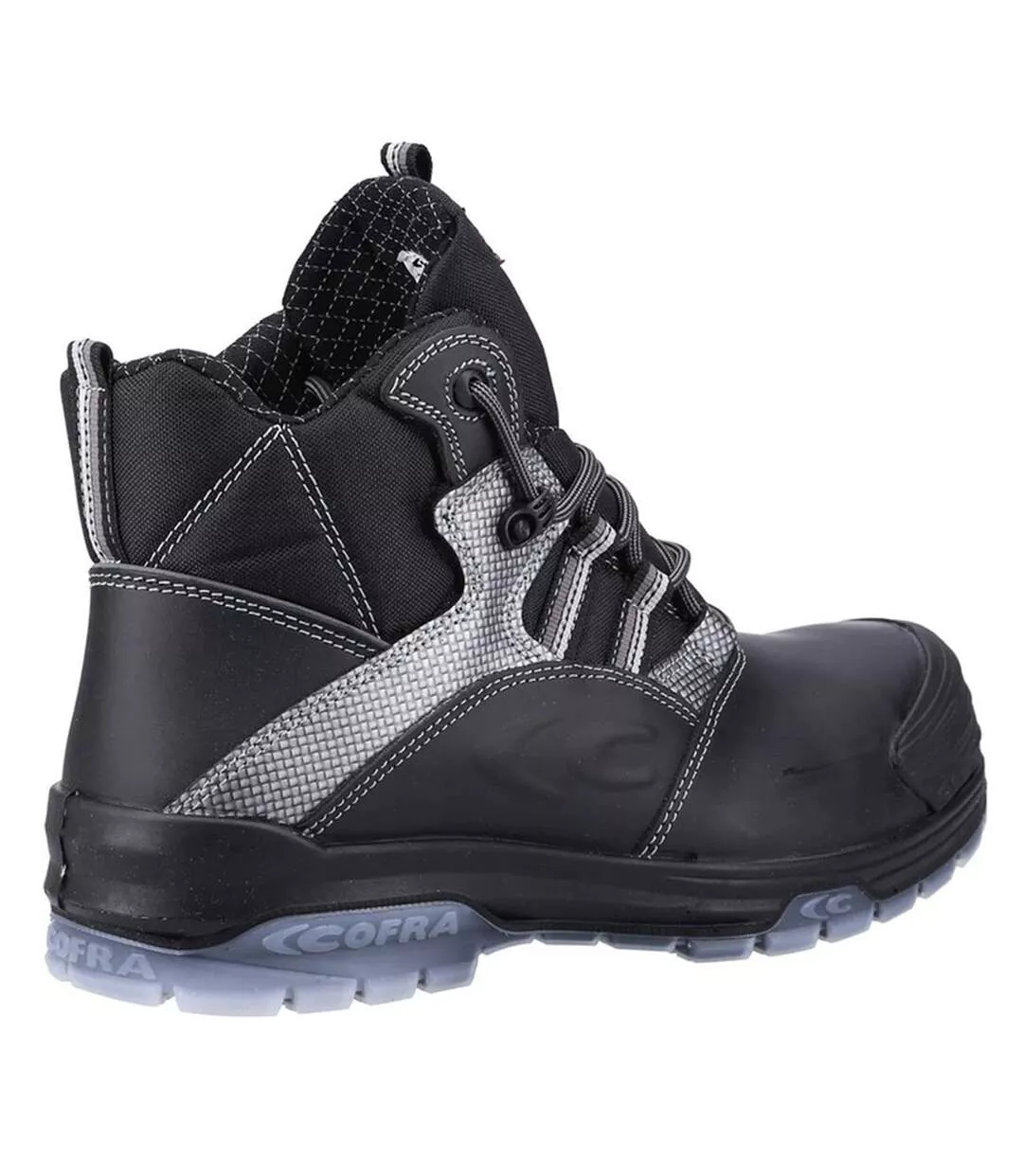 Bottes De Sécurité En Cuir Pour Hommes Noir Cofra-2