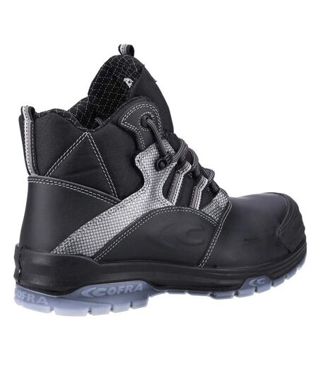 Bottes De Sécurité En Cuir Pour Hommes Noir Cofra
