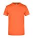 T-shirt Adulte Orange Foncé James And Nicholson-1