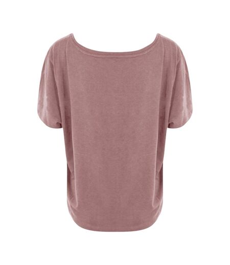 Ecologie Womens/Laides Daintree EcoViscose Cropped T-Shirt (Dusty Pink) - UTRW7669