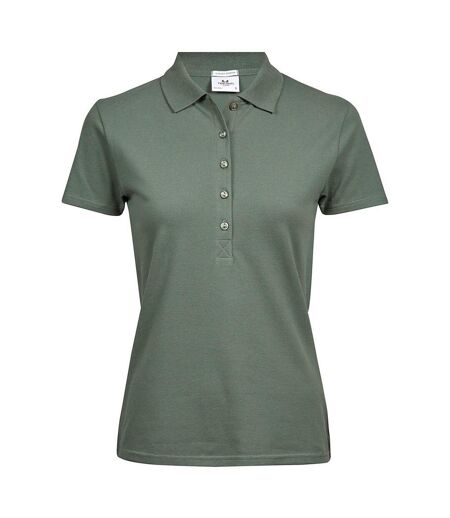 Polo manches courtes - Femme - 145 - vert feuille leaf