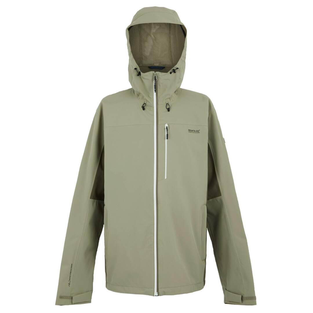 Veste imperméable birchdale homme sable doré / marron Regatta-1