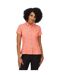 Regatta Womens/Ladies Mindano VI Ditsy Print Shirt (Fusion Coral) - UTRG7533-1