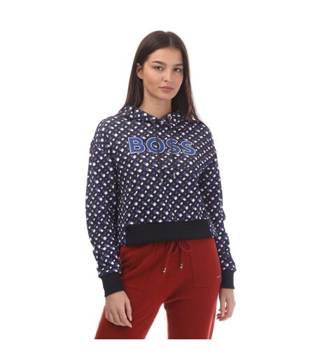 Womens/ladies Ecropi Hoodie Multicoloured Boss