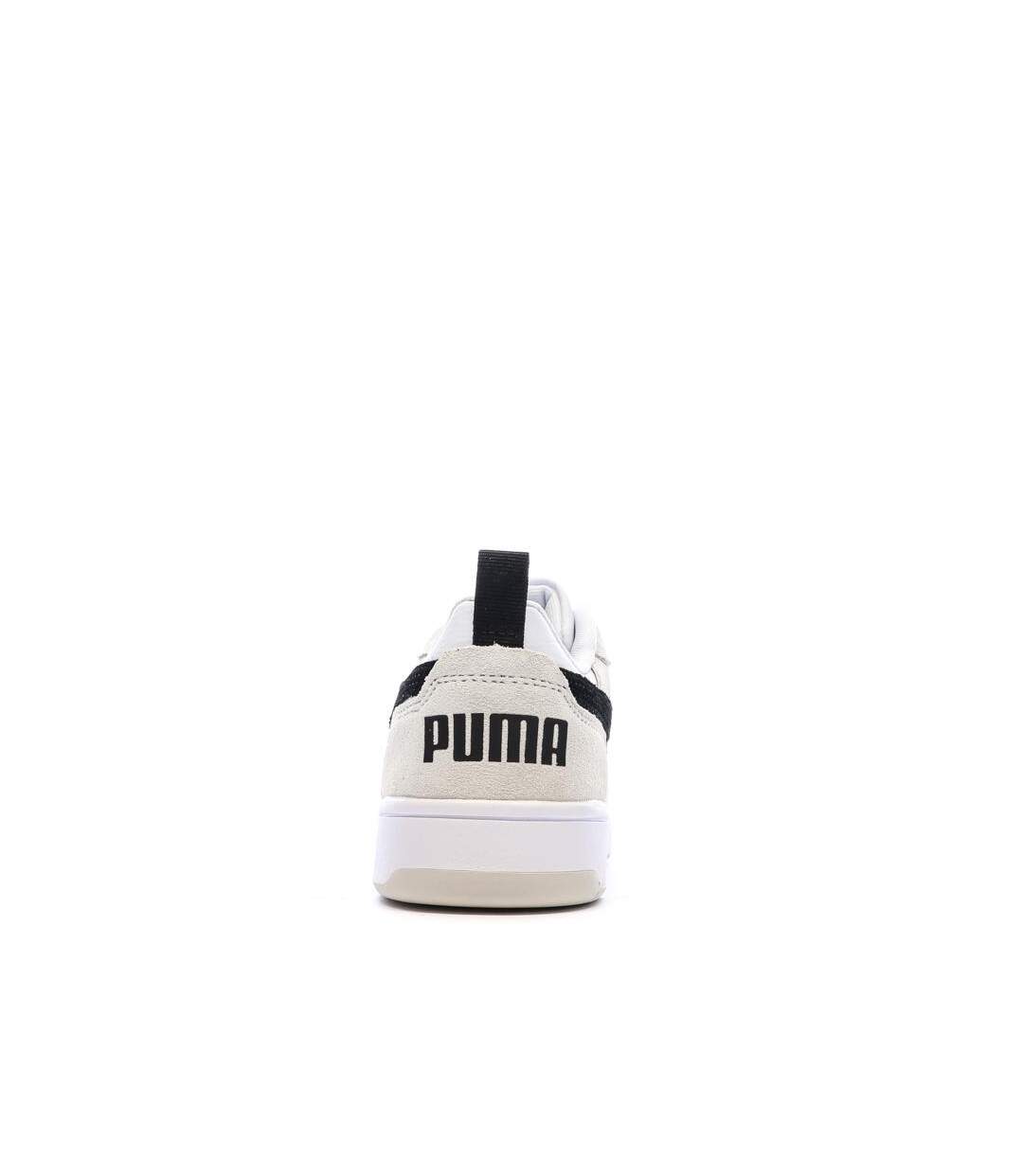 Baskets blanches/noires/beige mixte puma caven 2.0-3