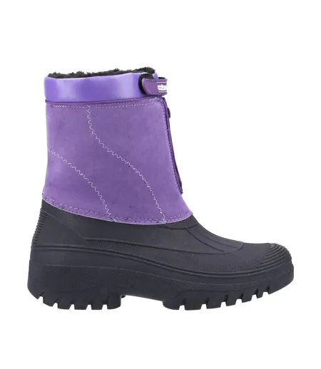 Bottes De Neige Venture Hommes Violet Cotswold