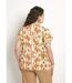 T-shirt col V ample manches courtes-2