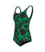 Maillot de bain 1 pièce orla kiely femme vert Regatta-3