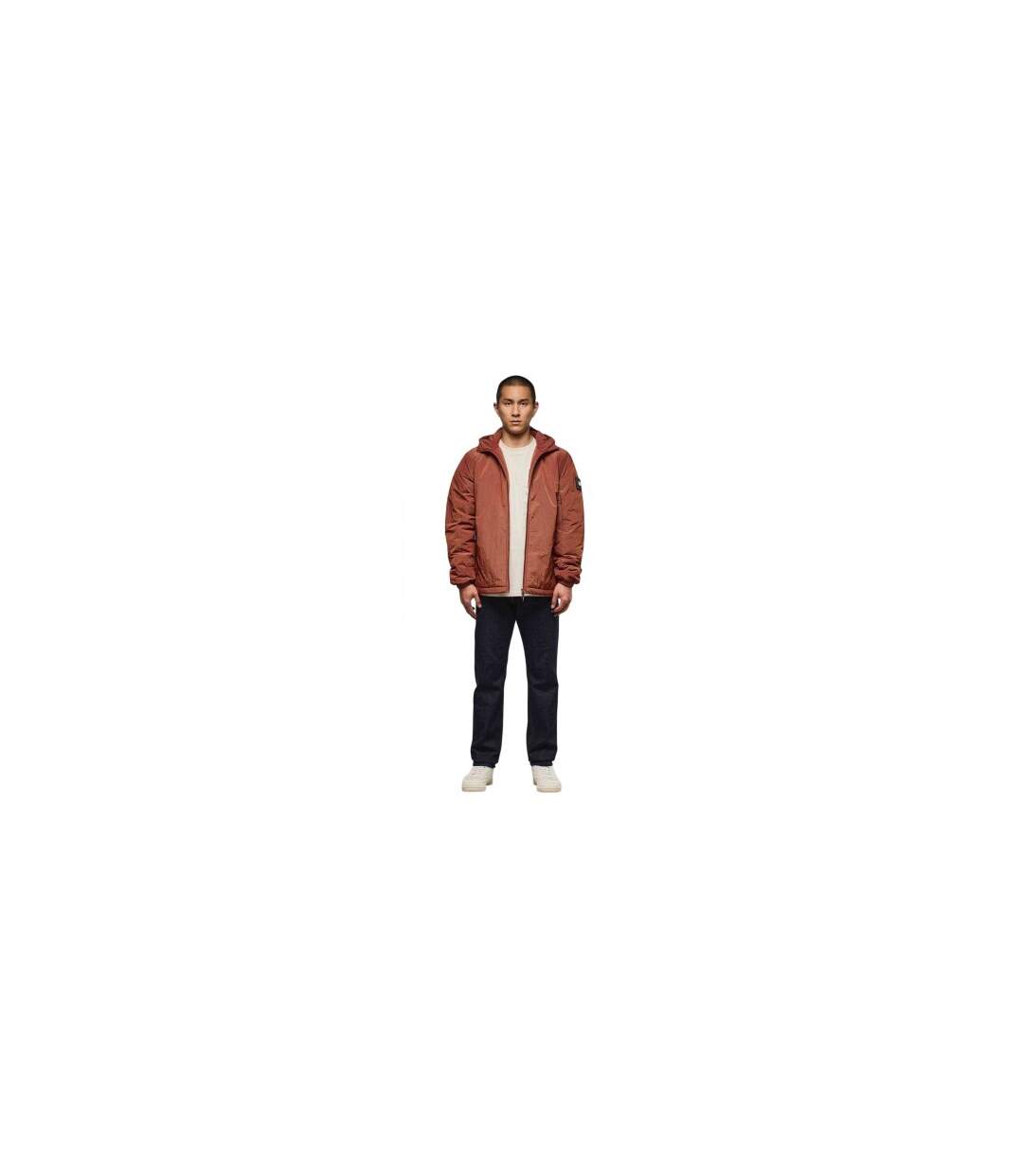 Mens Vettel Thermo Jacket Rust Weekend Offender-1