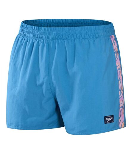 Mens Retro Water Swim Shorts Blue Speedo