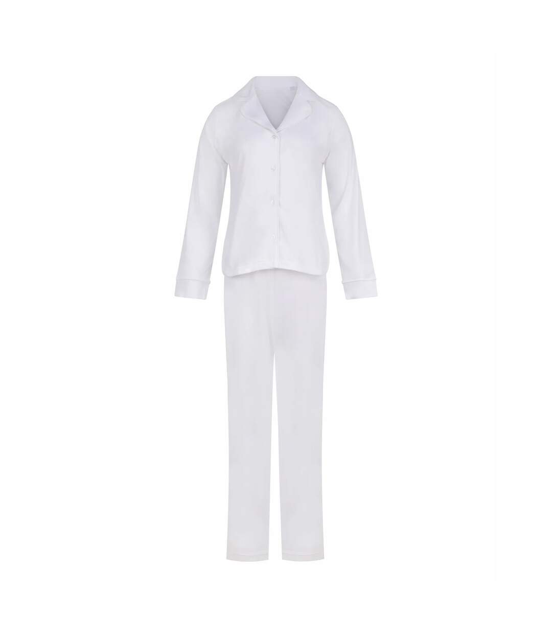 Ensemble De Pyjama Femme Blanc Cassé Towel City-2