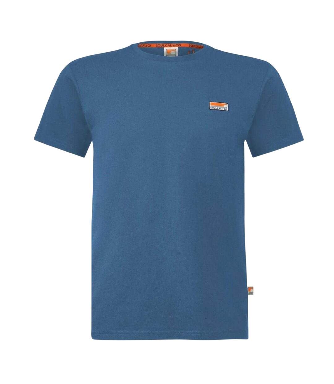 T-shirt Homme Bleu Gris SoulCal-1