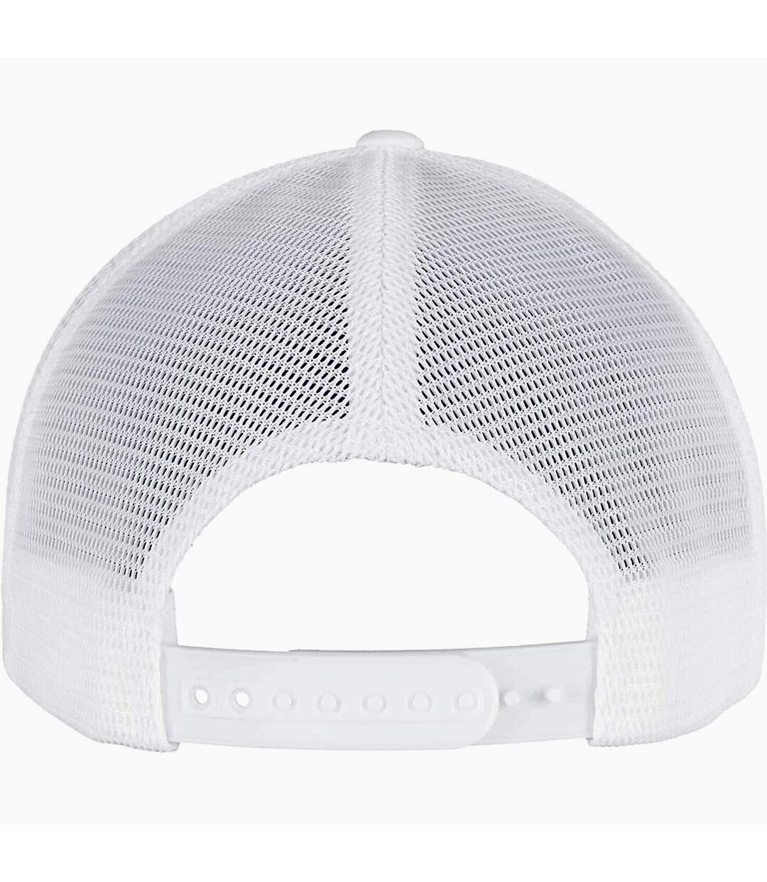 Casquette omnimesh adulte blanc Flexfit-2