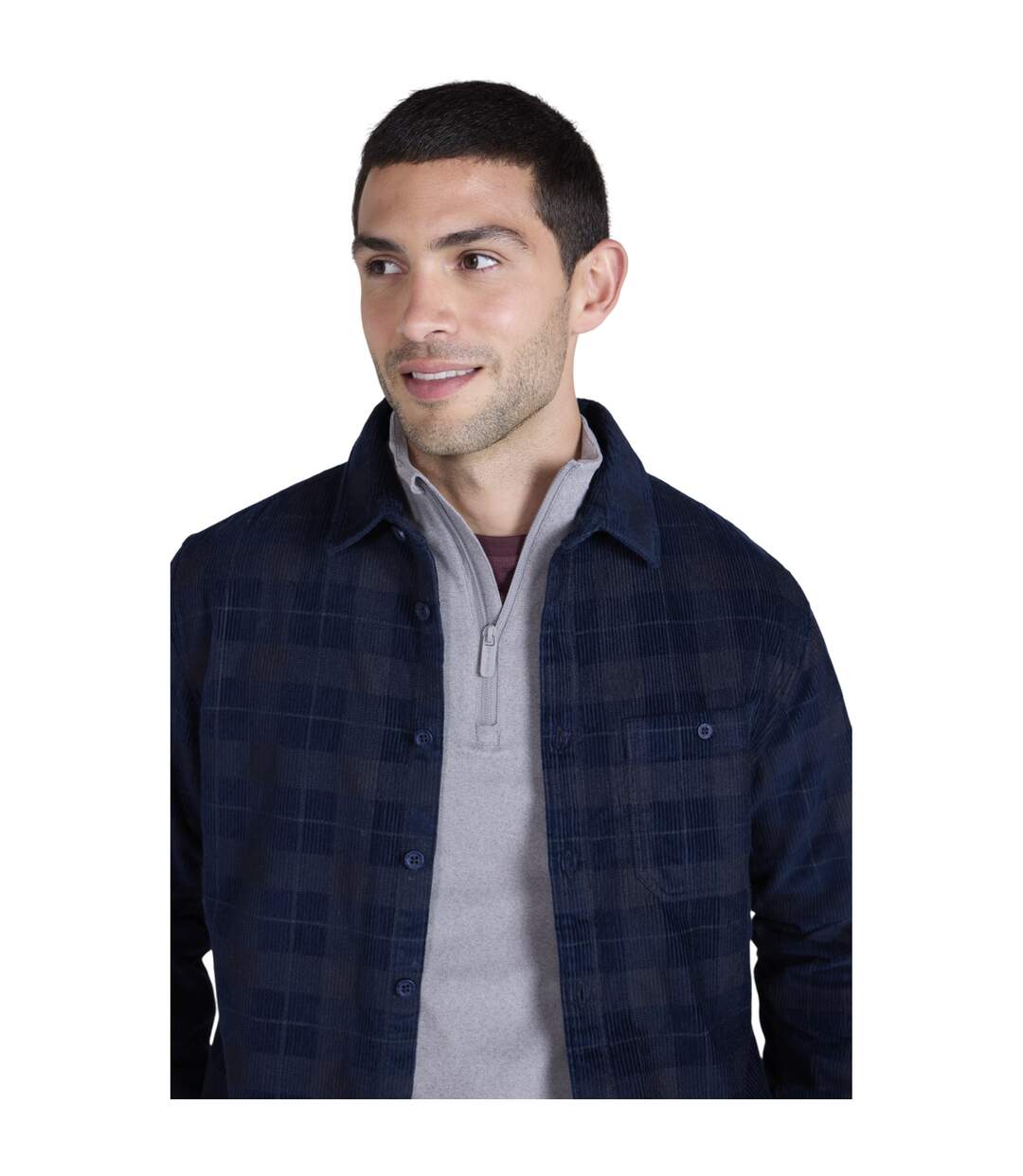 Chemise Motif/style À Carreaux Lewis Homme Charbon Animal-4