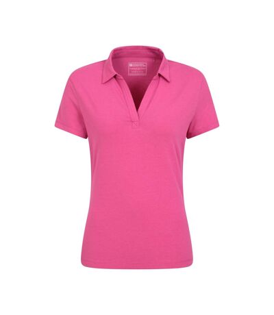 Polo Femme Rose Vif Mountain Warehouse