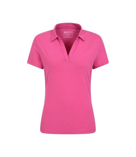 Polo Femme Rose Vif Mountain Warehouse