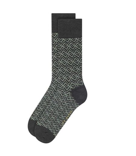 Lot De 3  Chaussettes Homme Vert Anthracite Marron Ted Baker