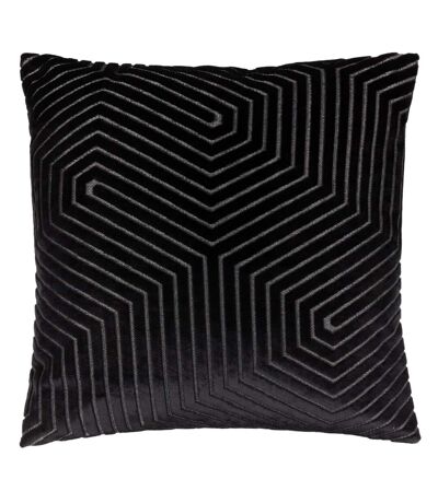 Housse de coussin evoke 45 cm x 45 cm noir Paoletti Paoletti