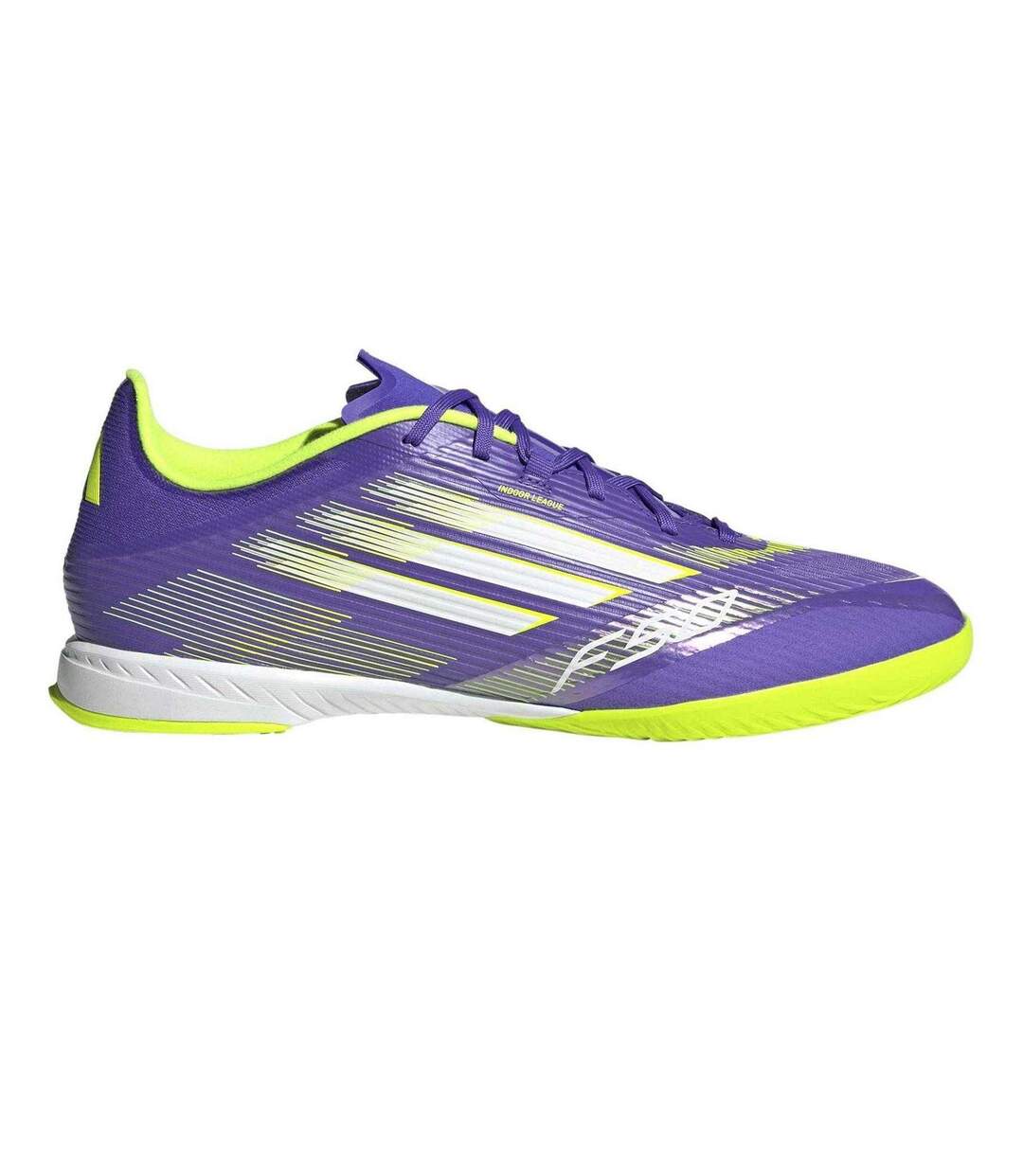 Mens Flat Indoor Football Shoes Purple Rush Adidas-1