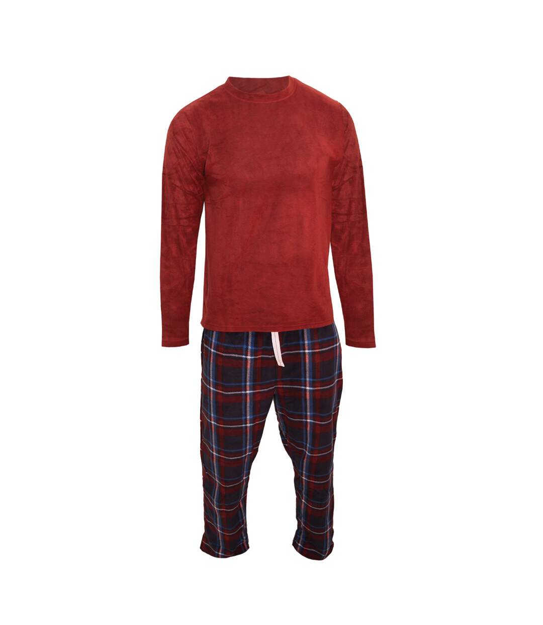 Ensemble de vêtements de détente homme bordeaux / bleu marine CargoBay-1