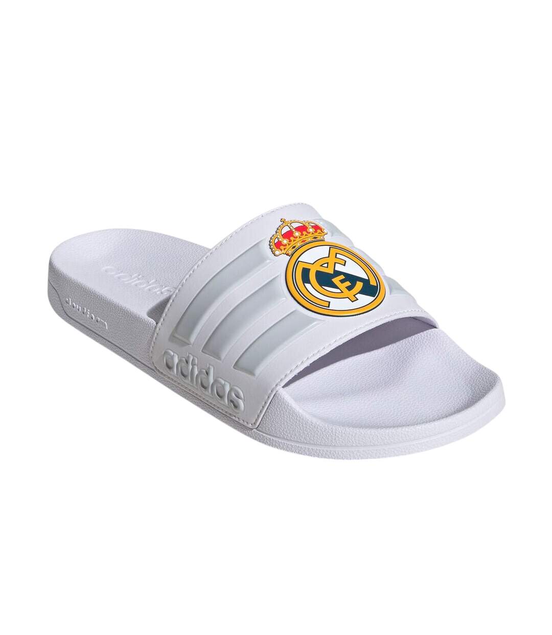 Tongs Motif/style Real Madrid Cf Adilette Shower Homme Blanc Adidas-4