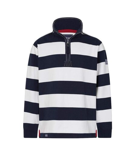 Sweat Motif/style Rayé Homme Marine Lazy Jacks