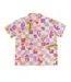 Chemise Manches Courtes Motif/style À Carreaux Adulte Violet Care Bears-2