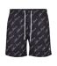 Short De Bain Motif/style Texte Homme Noir Urban Classics-1