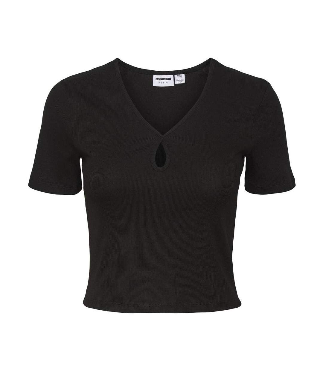 T-shirt Noir Femme Noisy May Maya - L-1