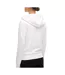 Sweat blanc femme superdry plain zip hood - l-2