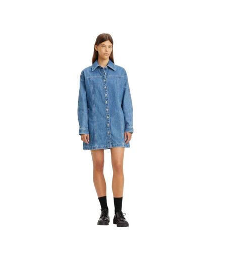 Womens/ladies Shay Denim Shirt Dress Denim Levis